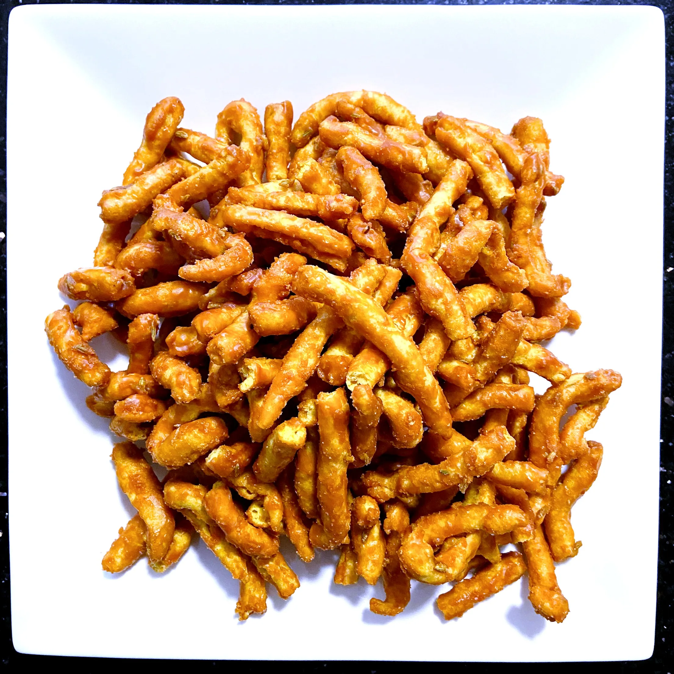 Sweet Mote Sev (Jaggery Besan Snack)